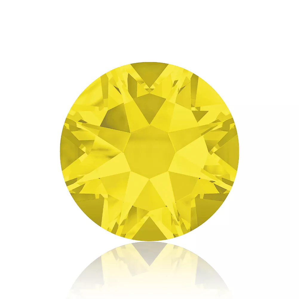 Citrine Flatback Swarovski Rhinestones