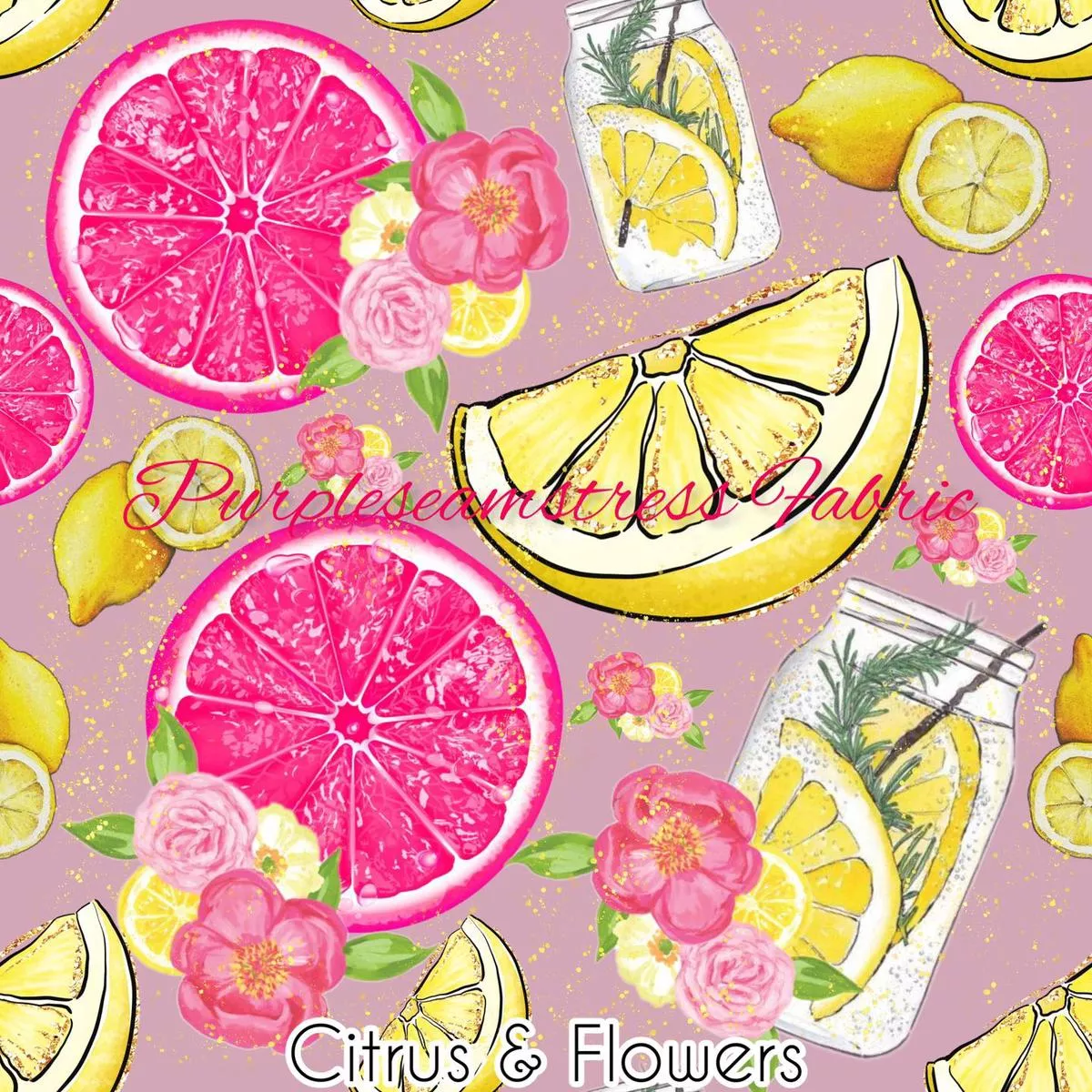 Citrus & FlowersFabric