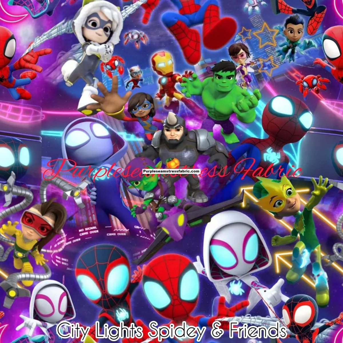 City Lights Spidey & Friends …