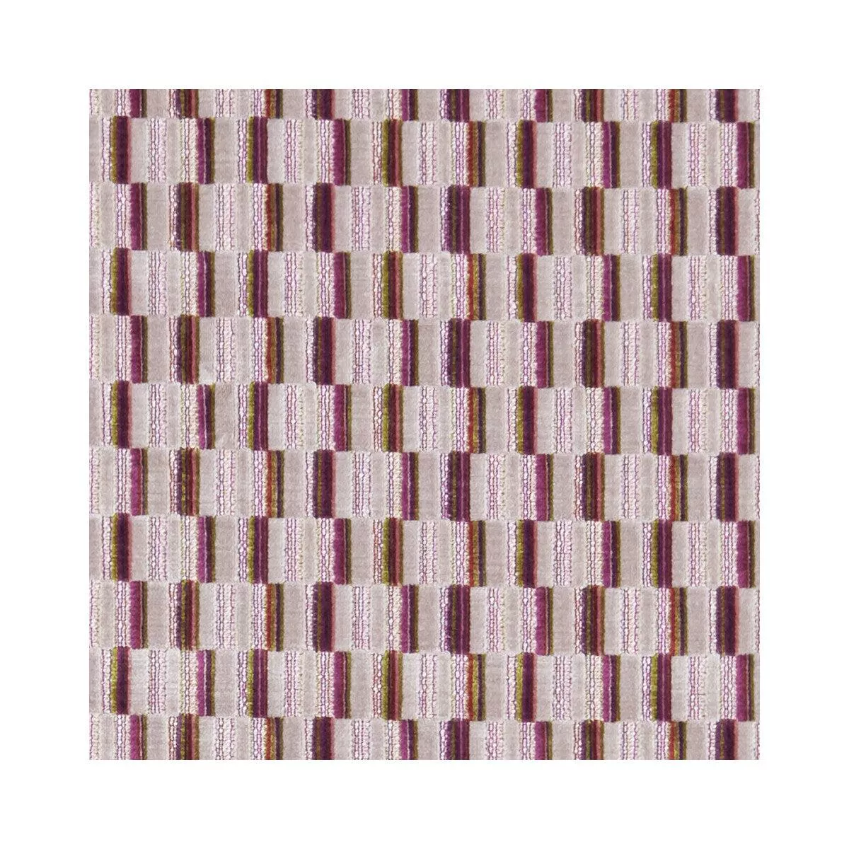 CLARKE AND CLARKE – CUBIS- MULTI – Fabric by the Yard – MULTI
