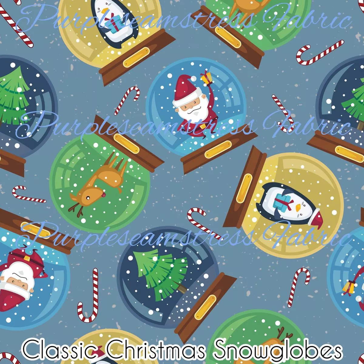 Classic Christmas SnowglobesFab…