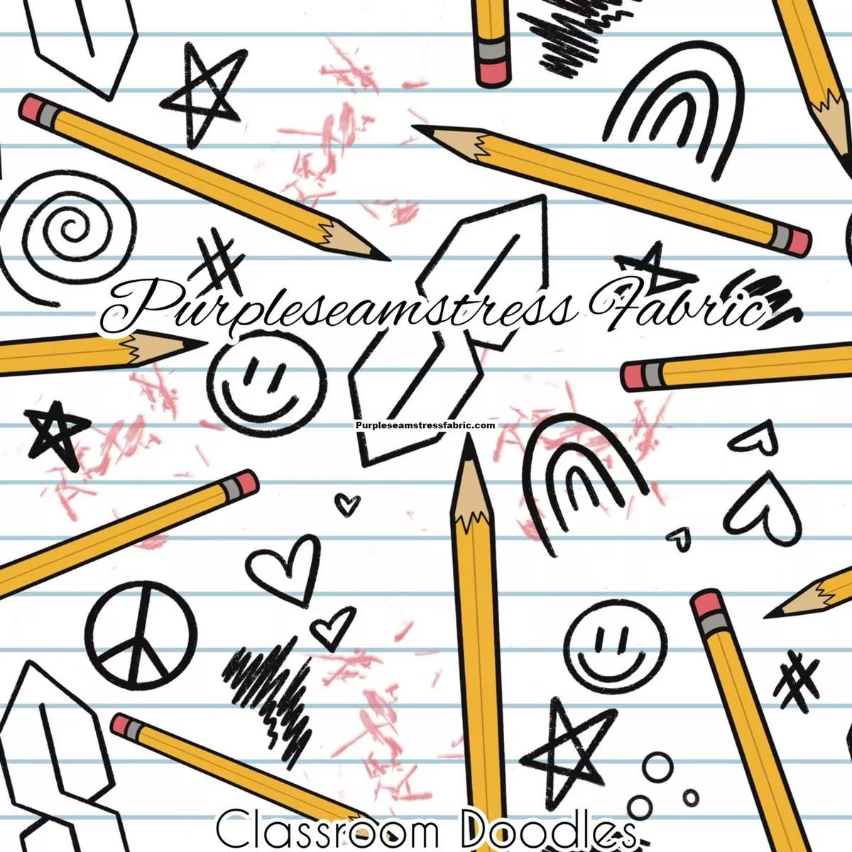 Classroom DoodlesFabric