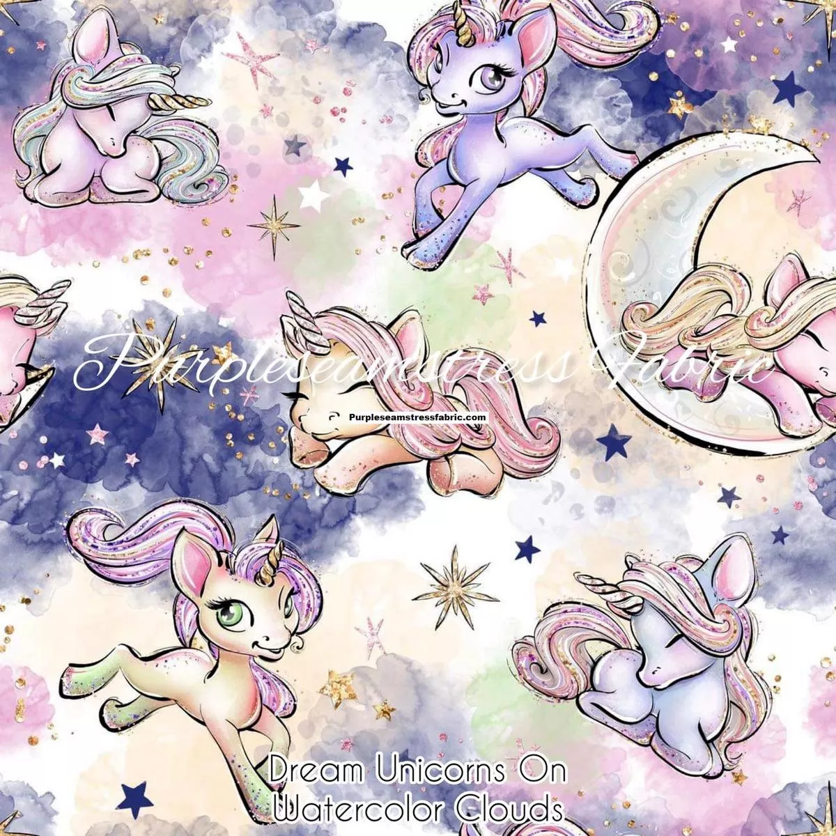 Cloud Dreaming UnicornsFabric