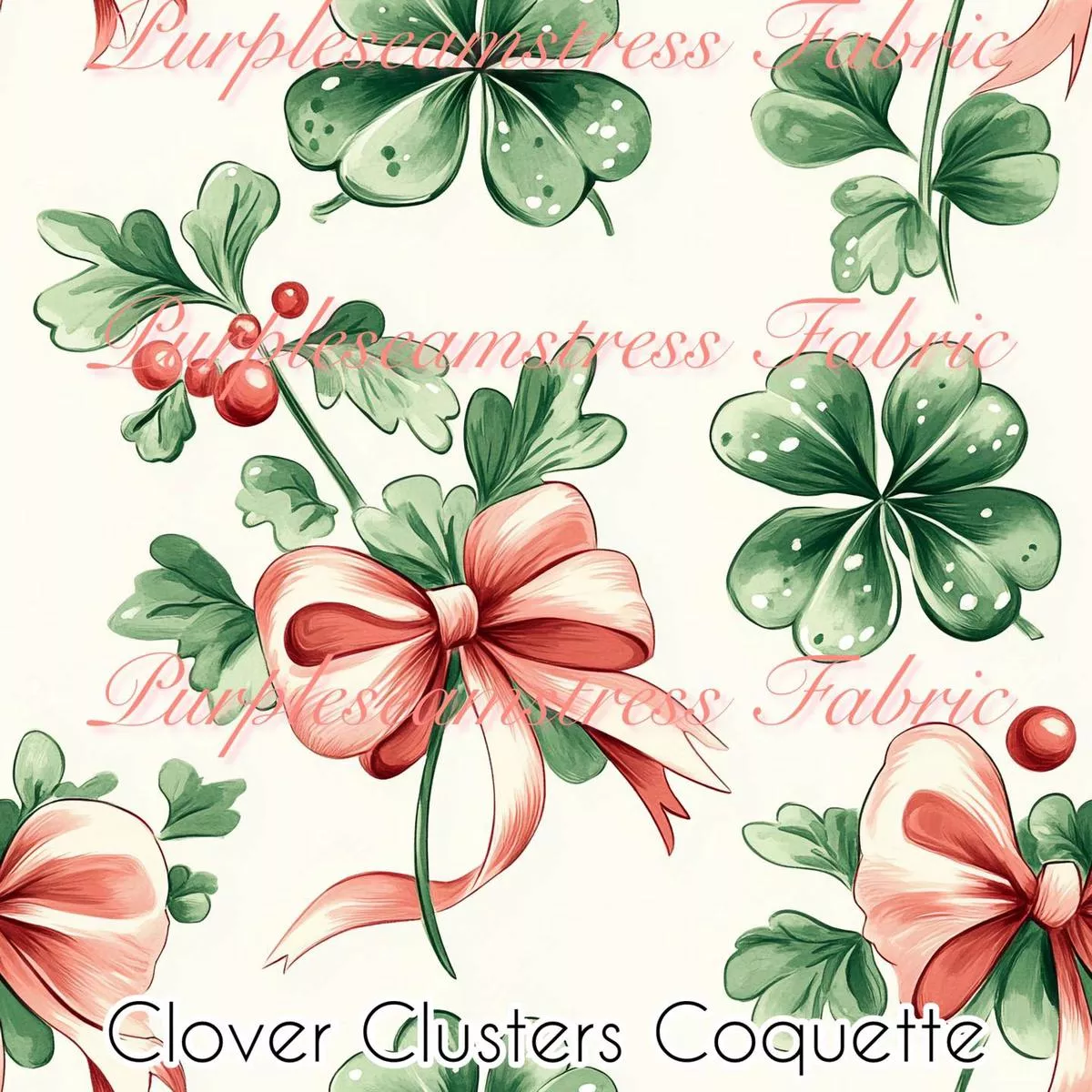 Clover Clusters CoquetteFabric