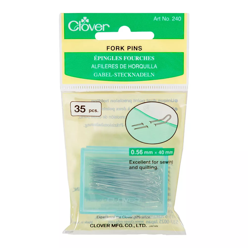 Clover Fork Pins – 35 ct