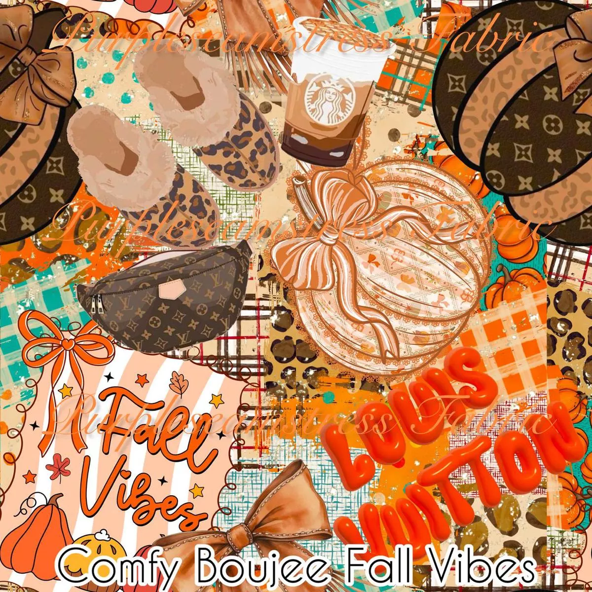 Comfy Boujee Fall VibesFabric