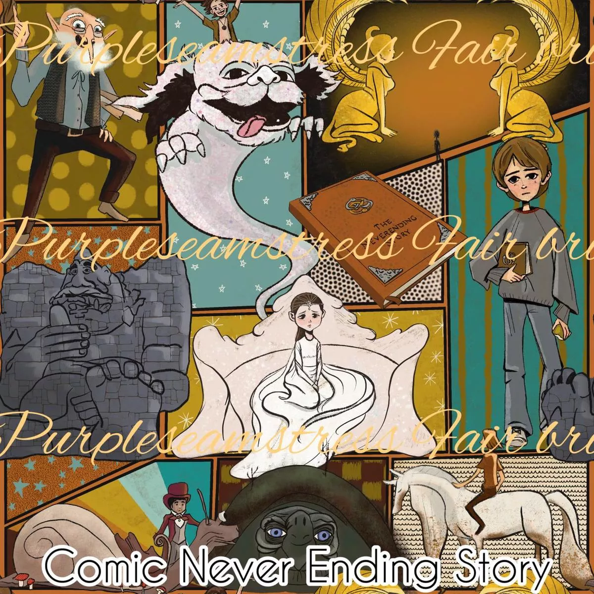 Comic Neverending StoryFabric