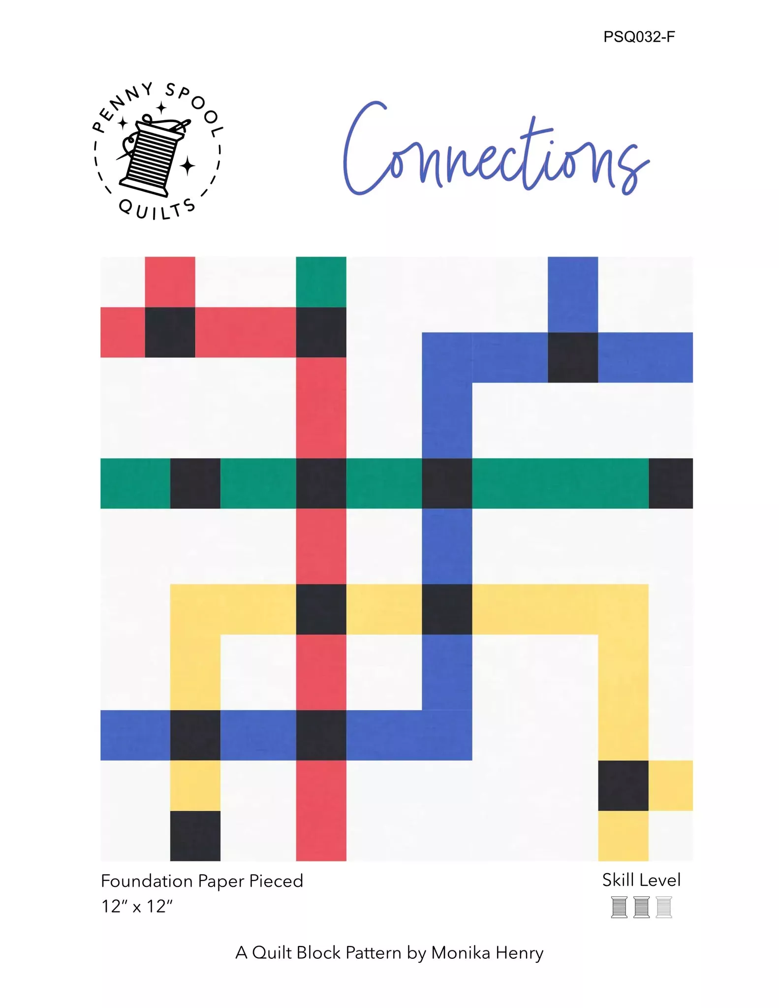 Connections Quilt Block Downloadable Pattern