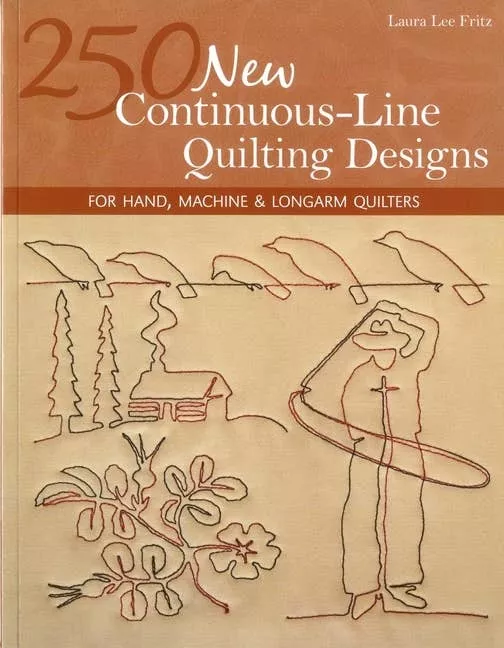 Continuous-Line Quilting Designs For Hand & Machine