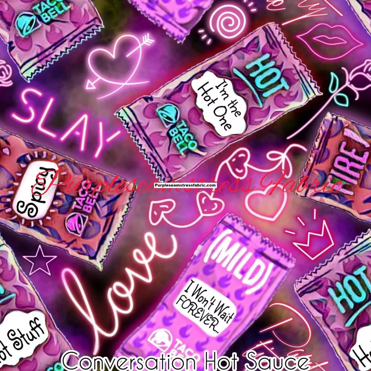 Conversation Hot SauceFabric