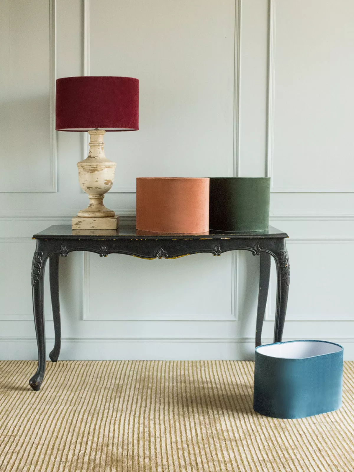 Coromandel Lampshade -Red