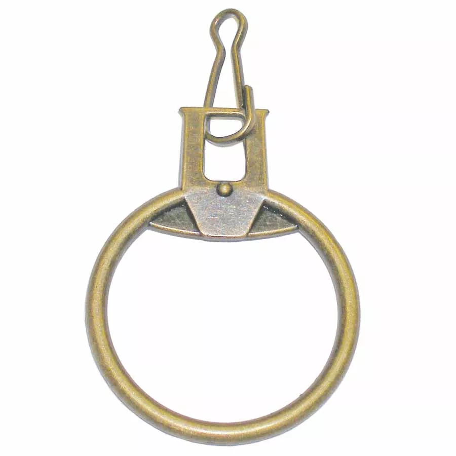 COSTUMAKERS Ring Zipper Pull with HookGold