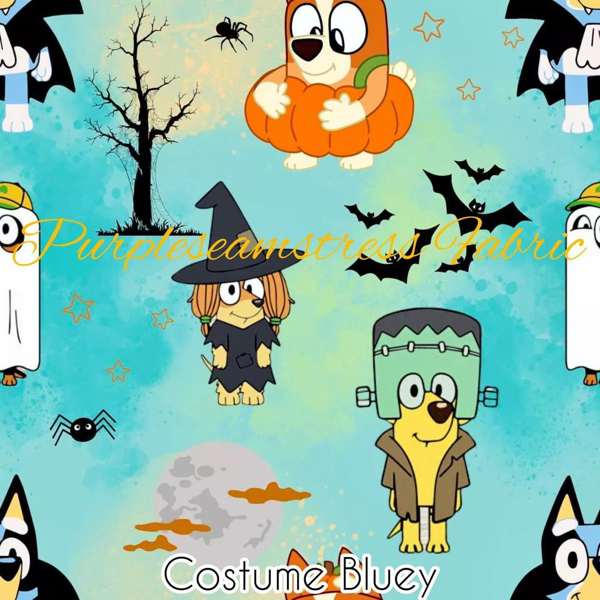 Costume BlueyFabric