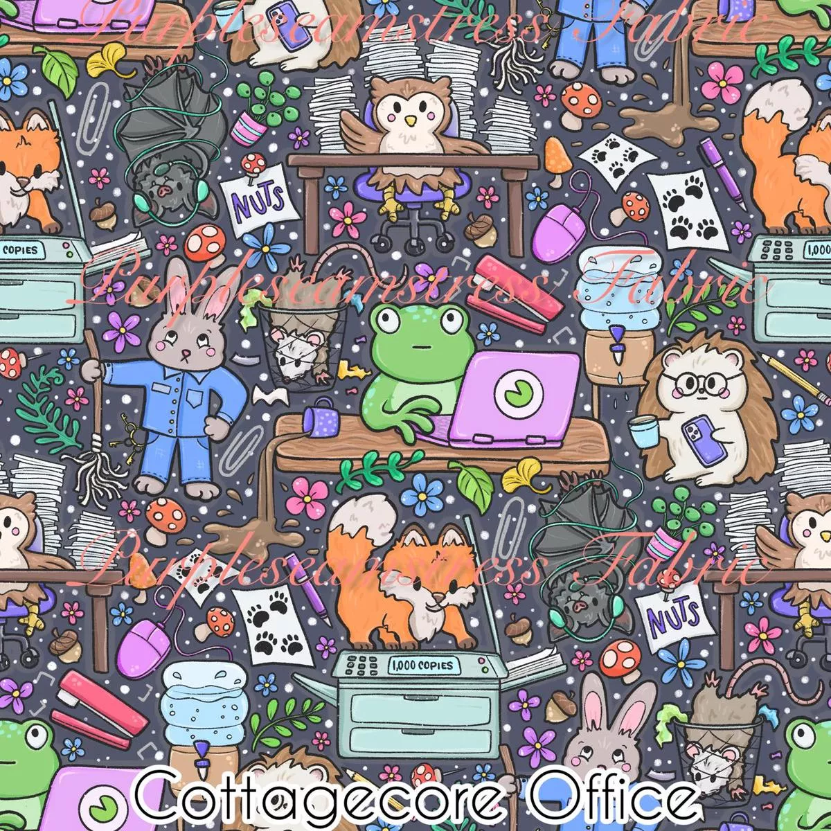 Cottagecore OfficeFabric