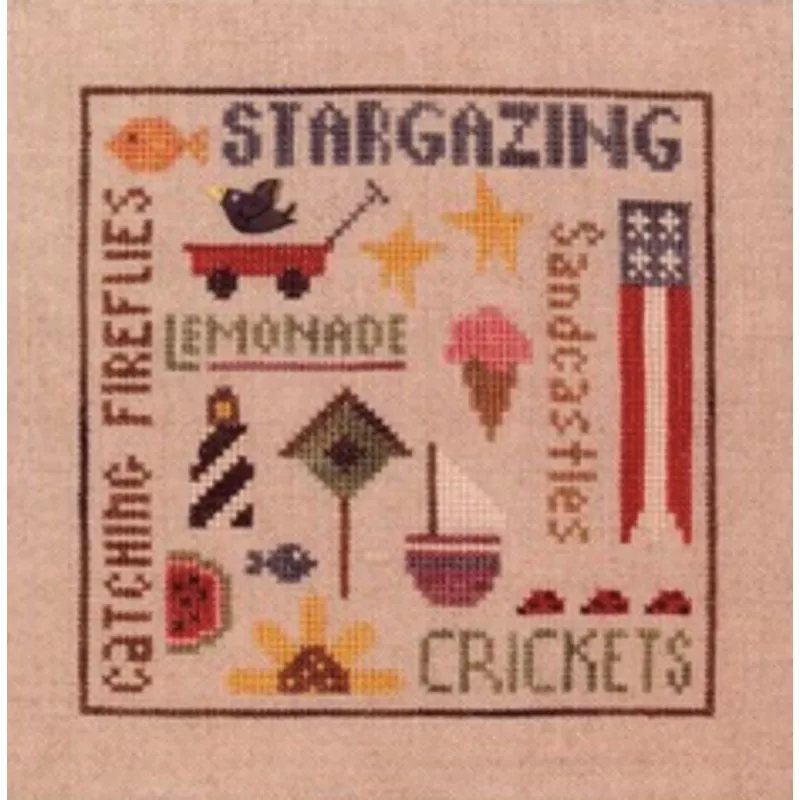 Counted Cross Stitch Pattern: What Makes it Summer