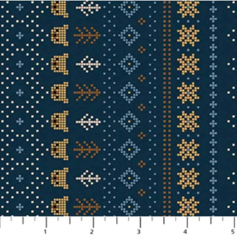 Cozy Cubs – Bear Stripe Navy
