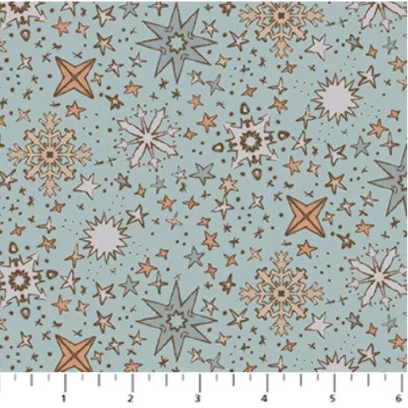 Cozy Cubs – Snowflakes Blue