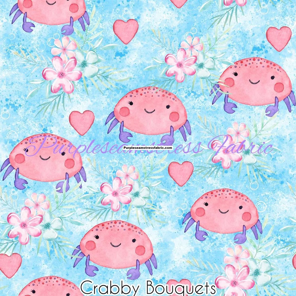 Crabby BouquetsFabric