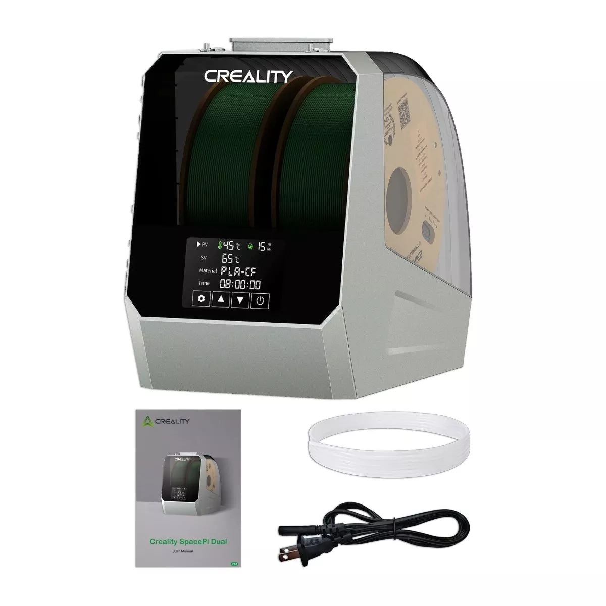 Creality Space Pi Two Roll Filament Feeder & Dryer PLUS