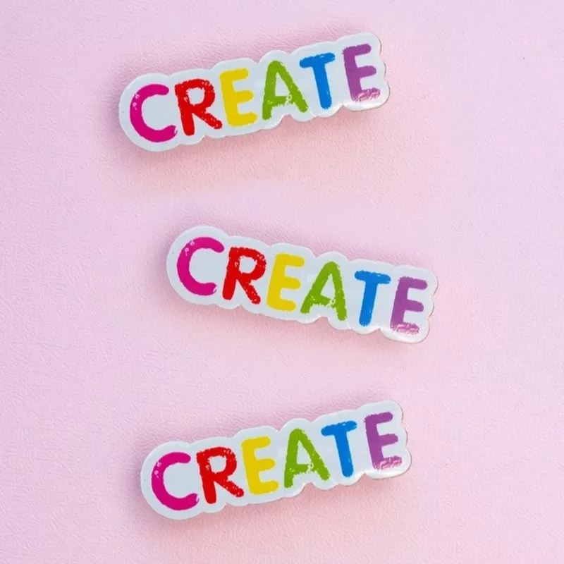 Create Enamel Pin | The Gray Muse