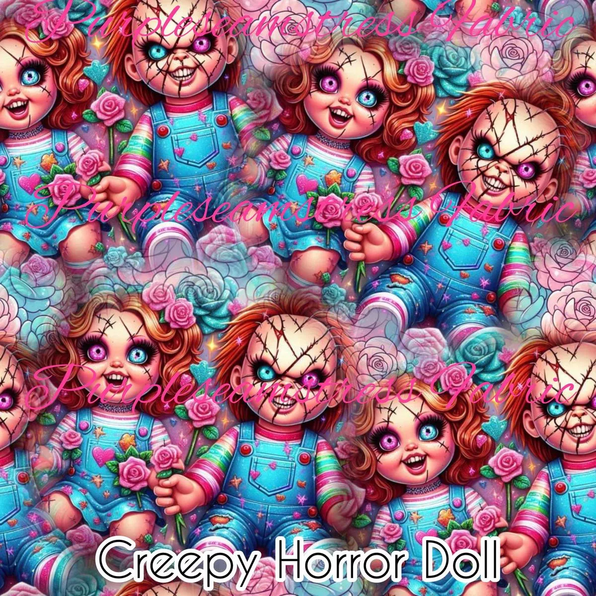 Creepy Horror DollFabric
