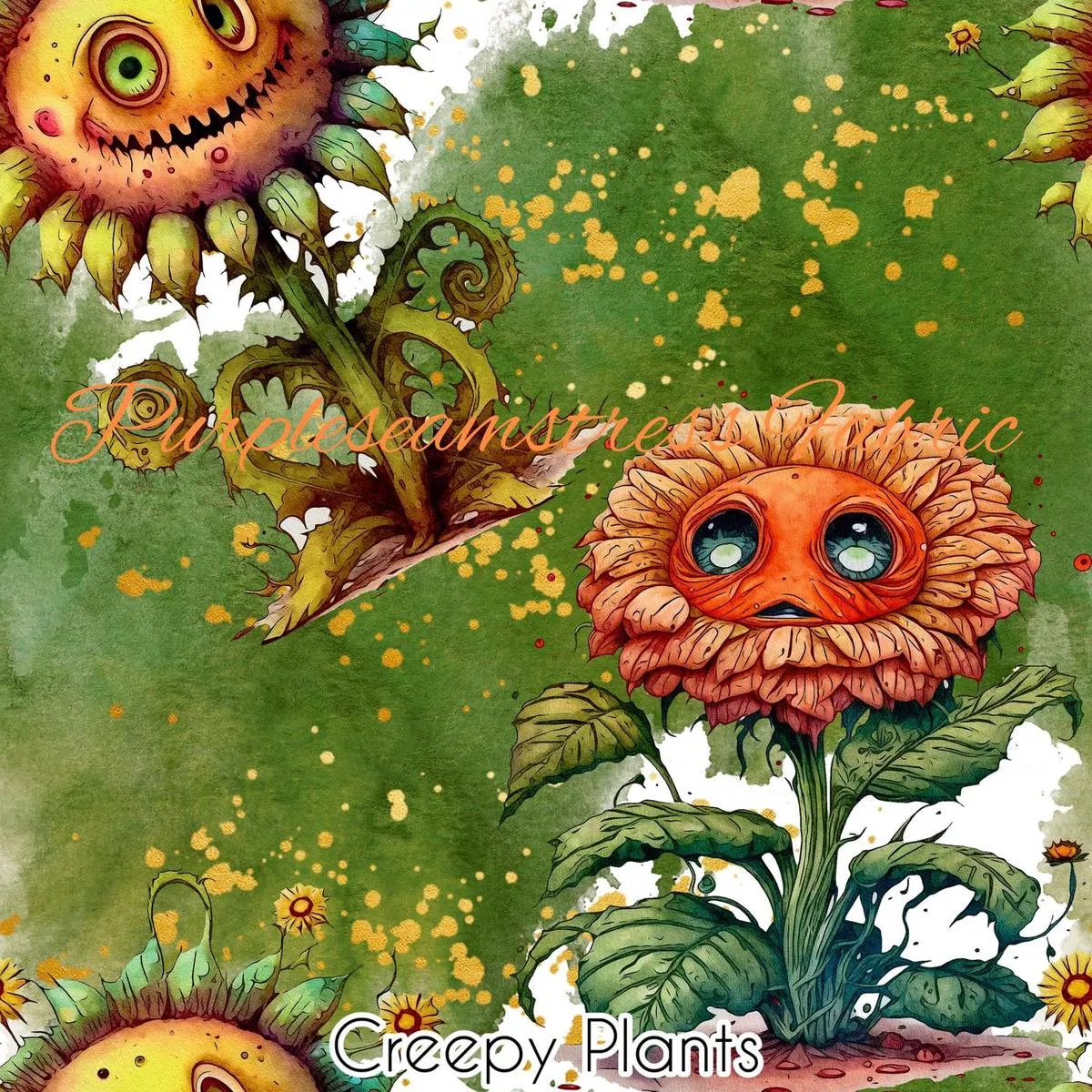 Creepy PlantsFabric