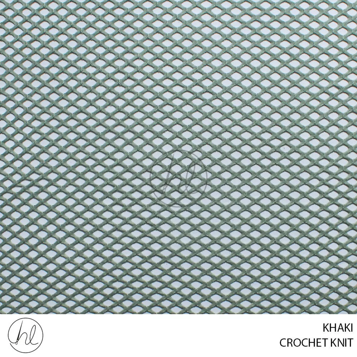 CROCHET KNIT 56 KHAKI 150CM PER M