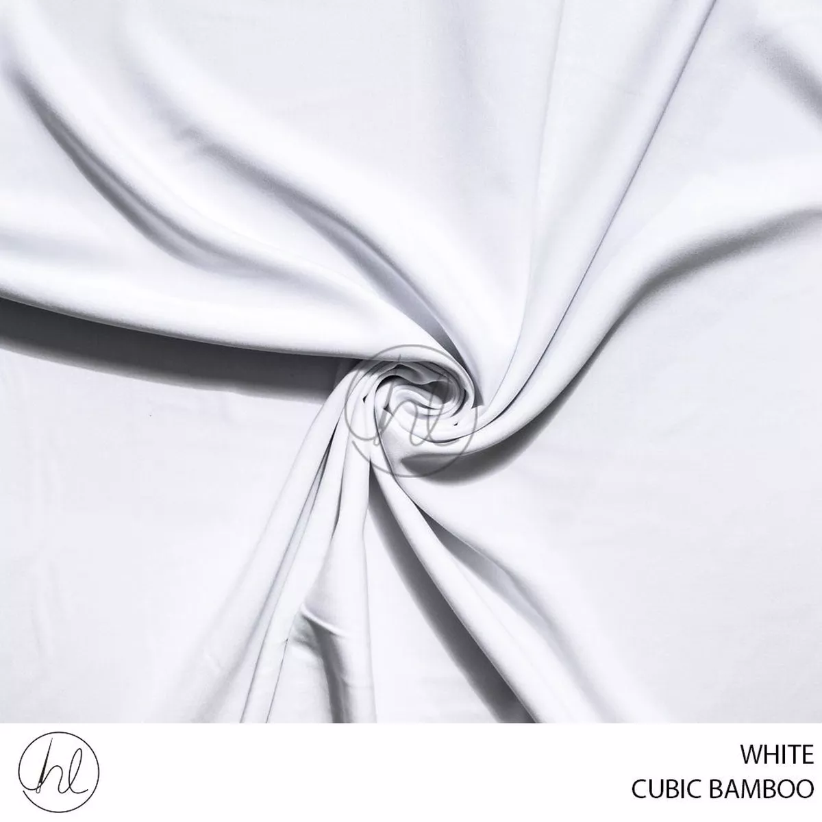 CUBIC BAMBOO 781 WHITE 150CM PER M