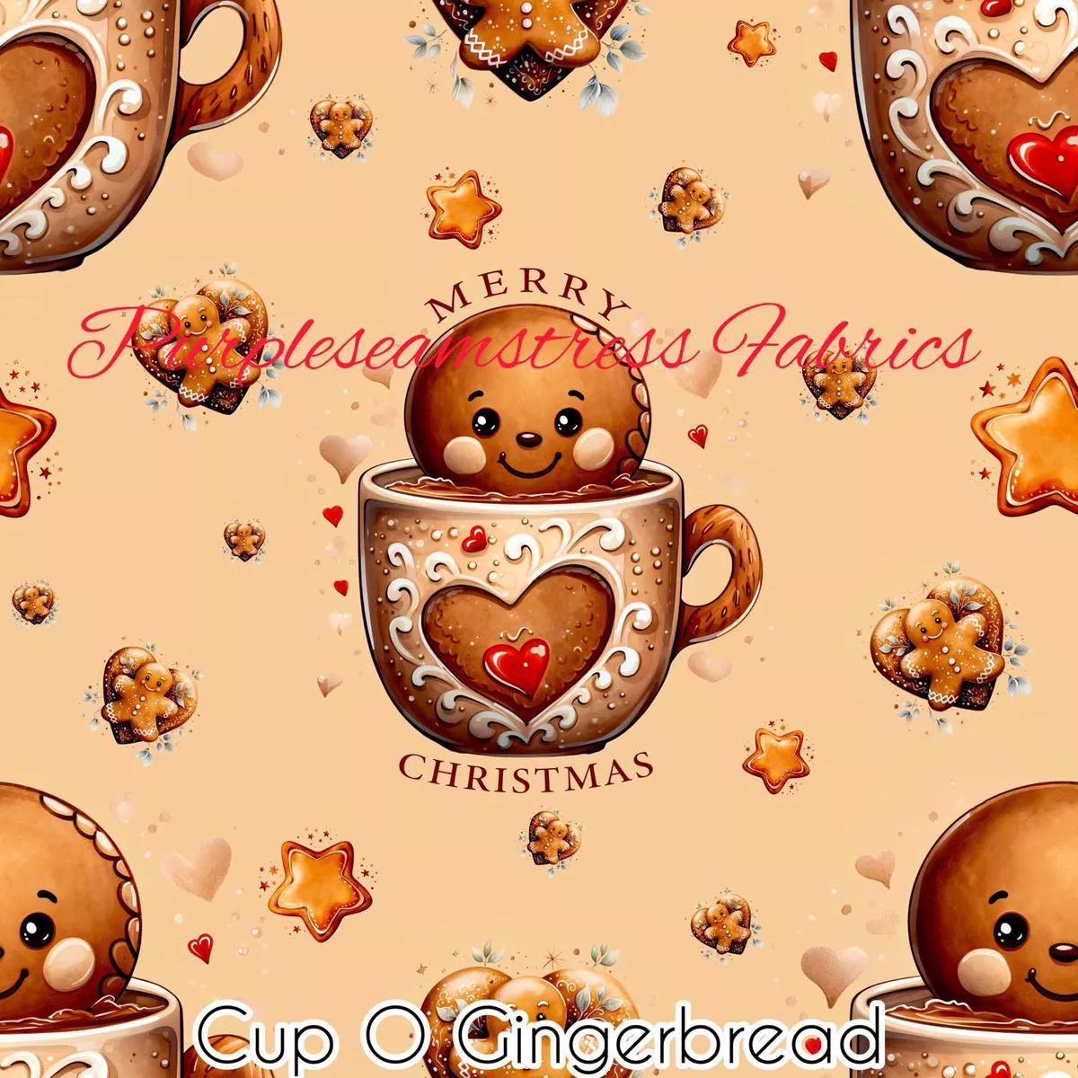 Cup o GingerbreadFabric
