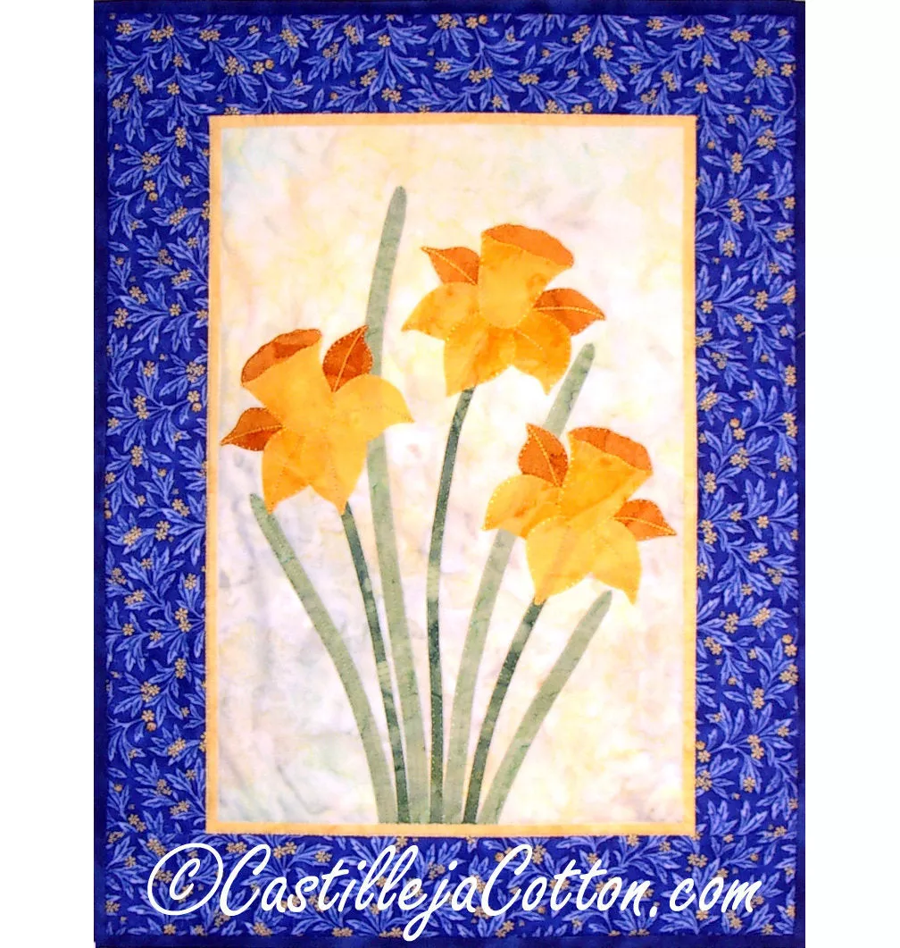 Daffodils Downloadable Pattern