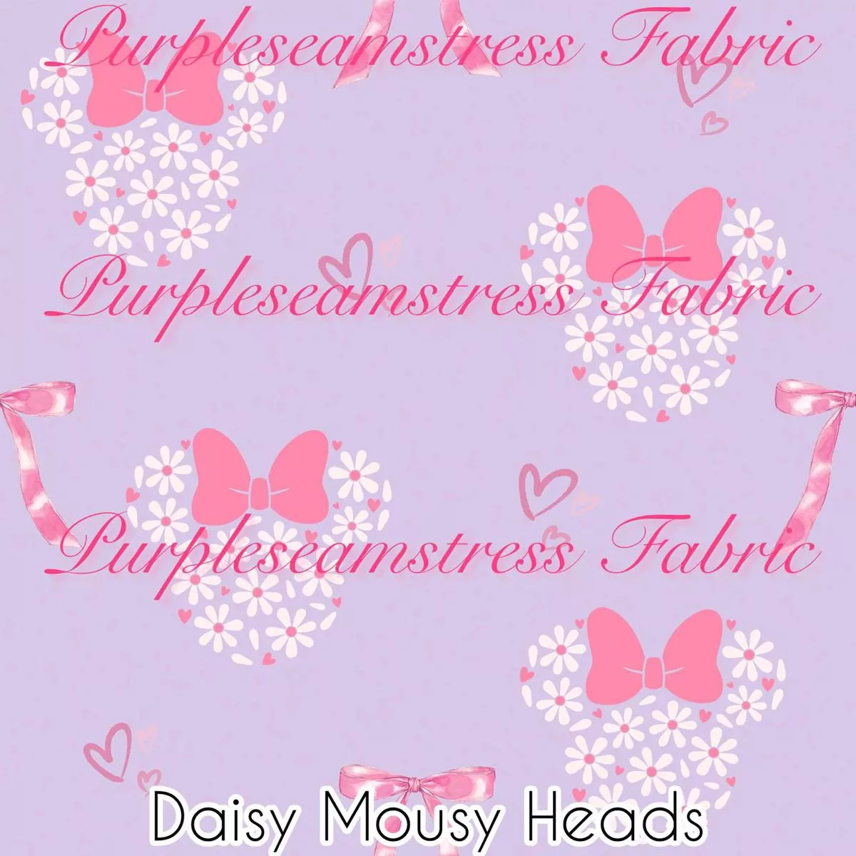 Daisy Mousy HeadsFabric