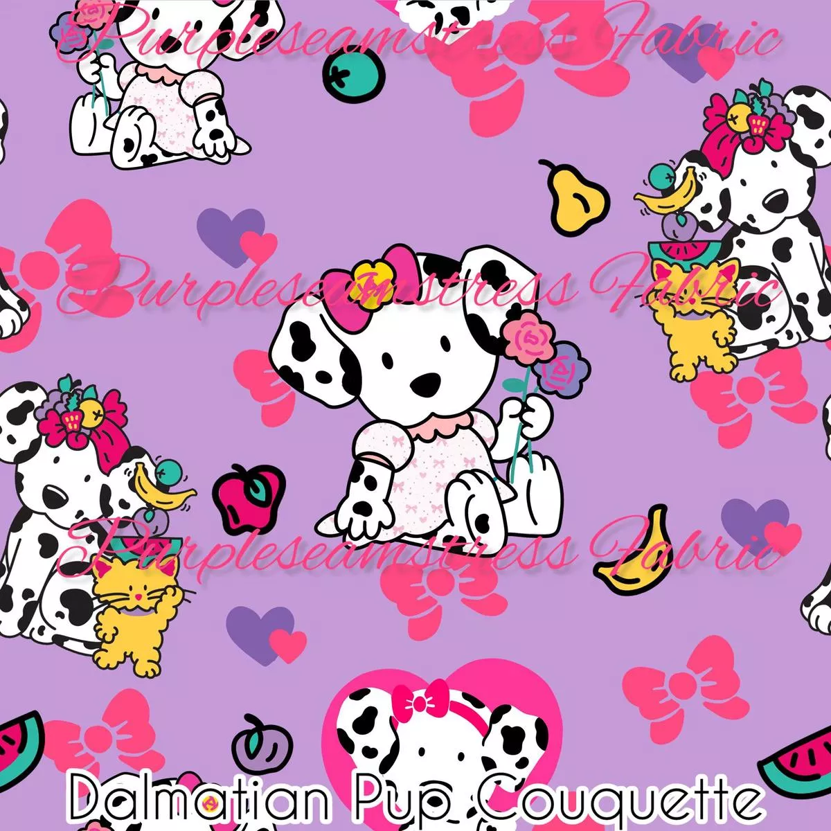 Dalmatian Pup CoquetteFabric