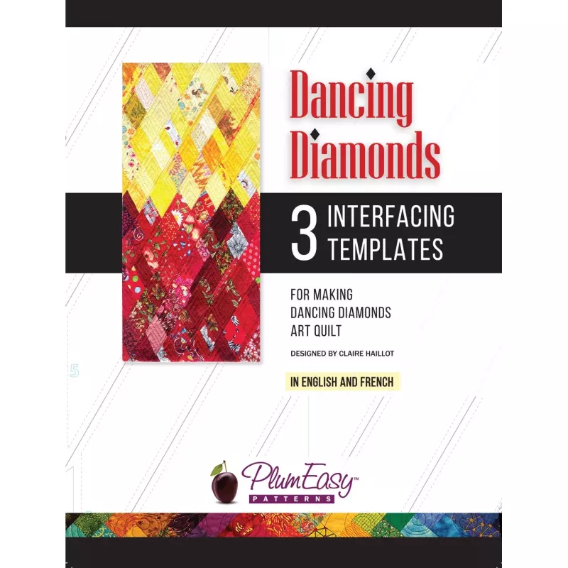 Dancing Diamonds 3 Interfacing Templates