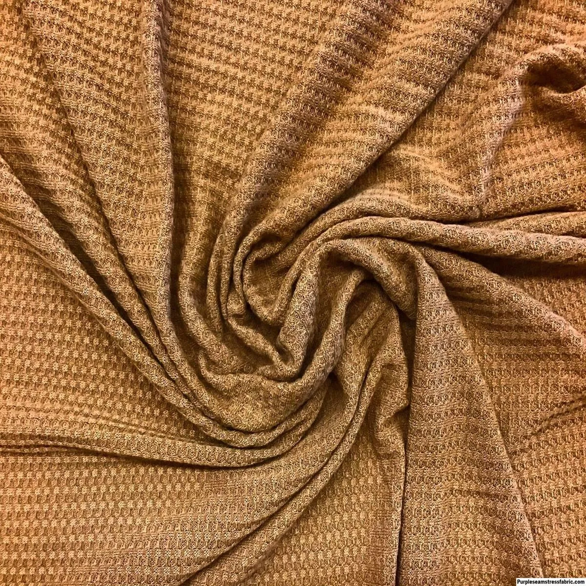 Dark Mocha WaffleFabric