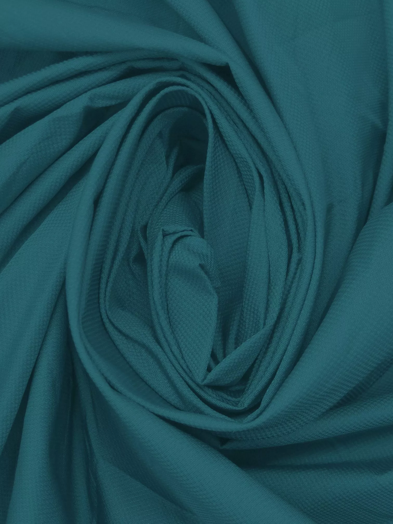 Dark Teal 100% Polyester Diamond Weave Taffeta 58W