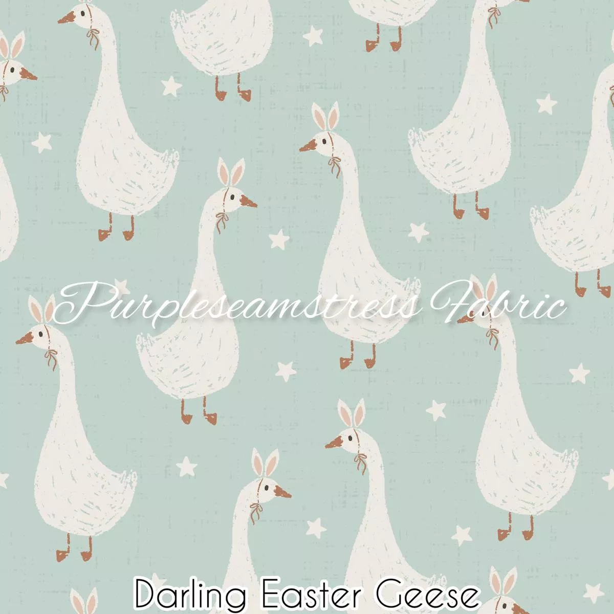 Darling Easter GeeseFabric