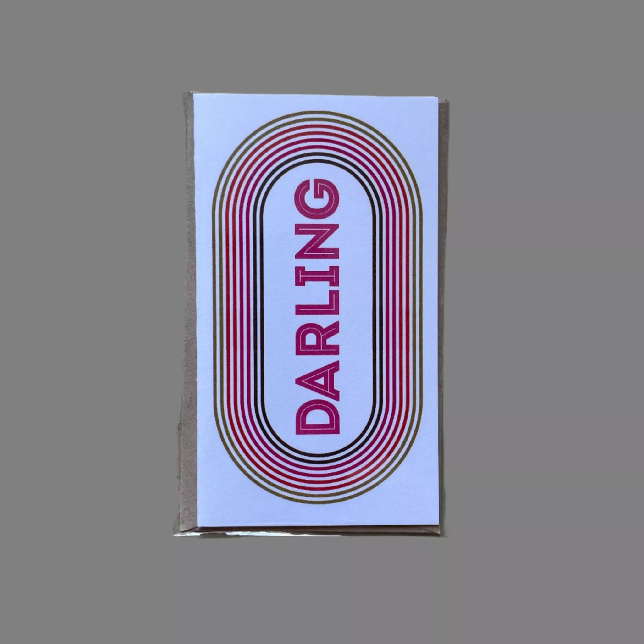Darling Enclosure Card