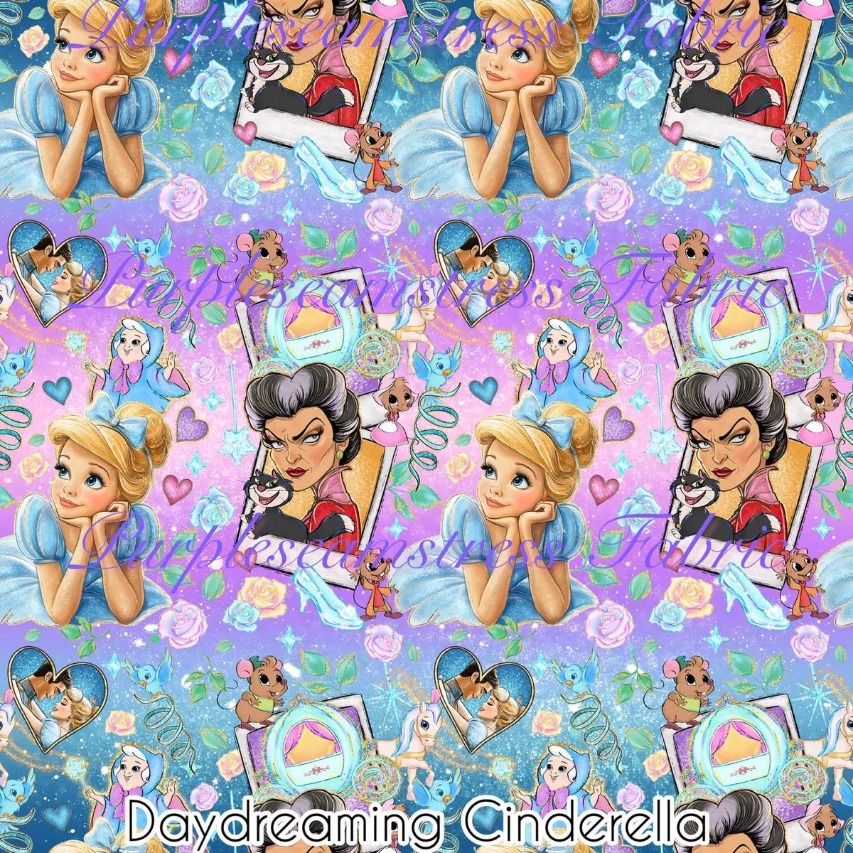 Daydreaming CinderellaFabric