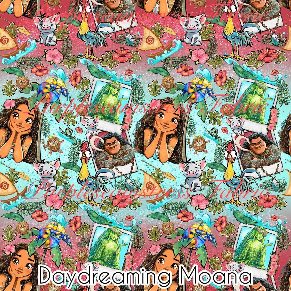 Daydreaming MoanaFabric