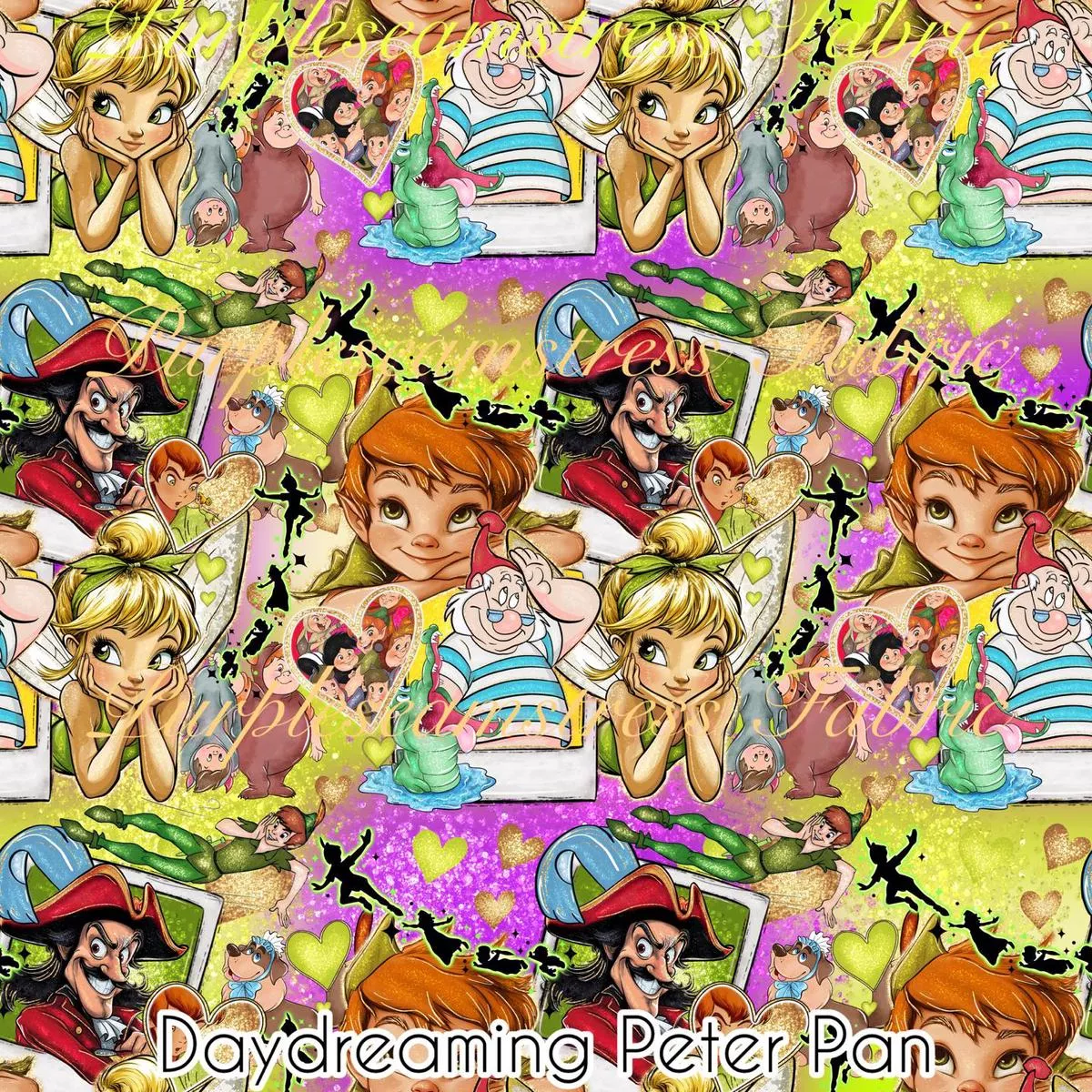 Daydreaming Peter PanFabric