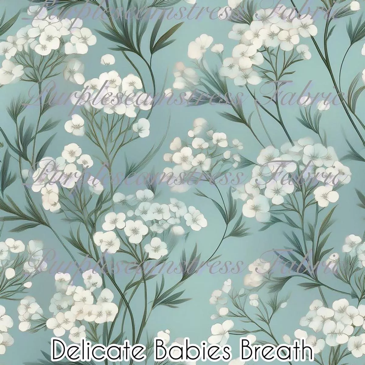 Delicate Babies BreathFabric