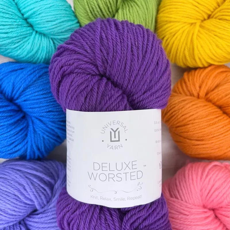 Deluxe Worsted Wool Bashful Pink 12288