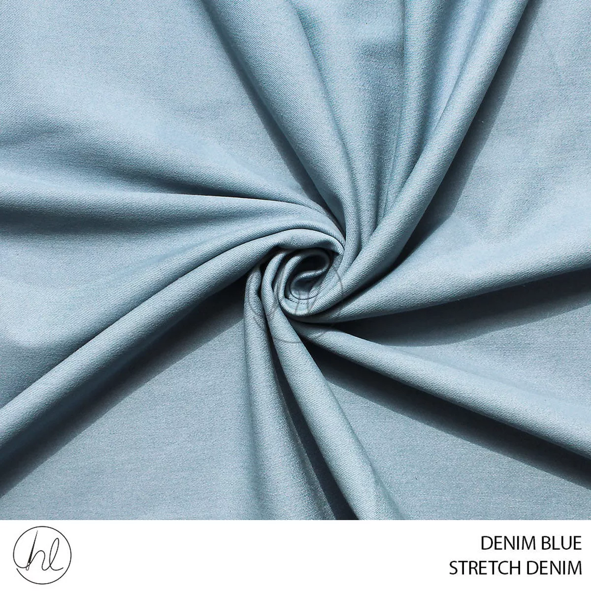 DENIM STRETCH 150CM PALE BLUE