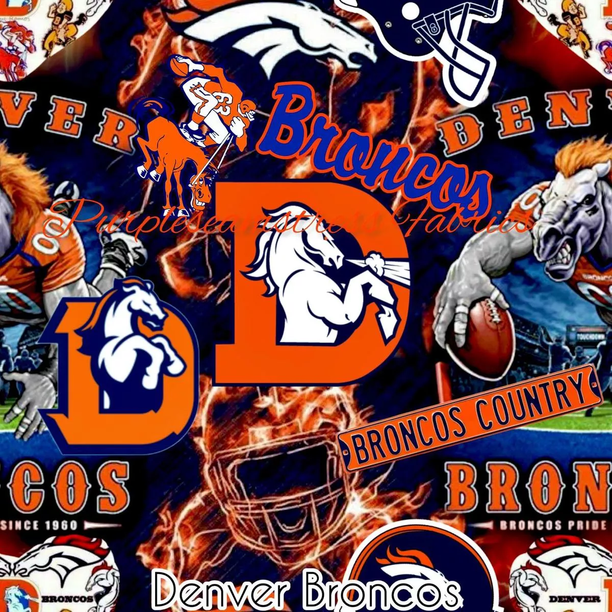 Denver BroncosFabric