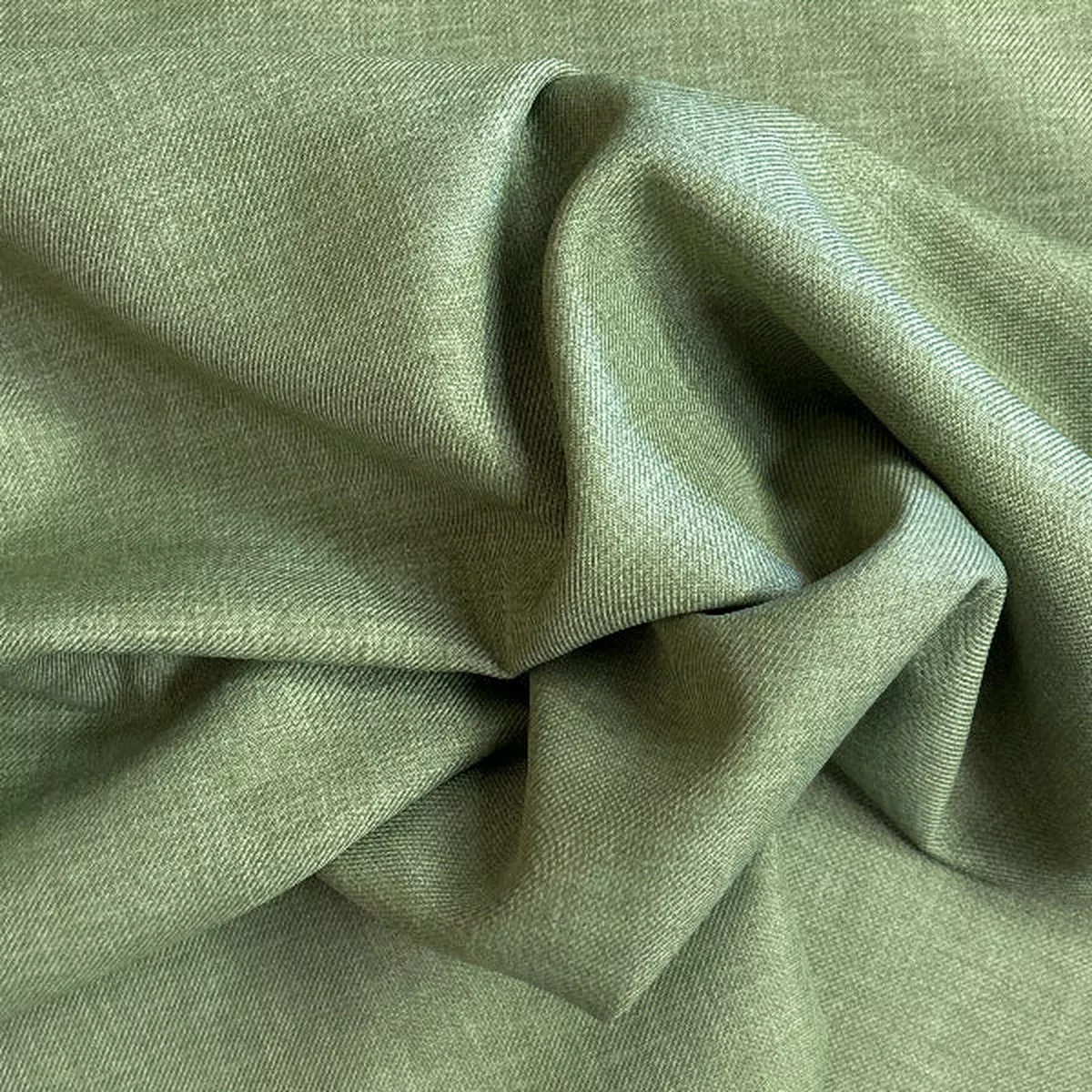 Designtex Gamut Moss Green Solid Weave Upholstery Fabric