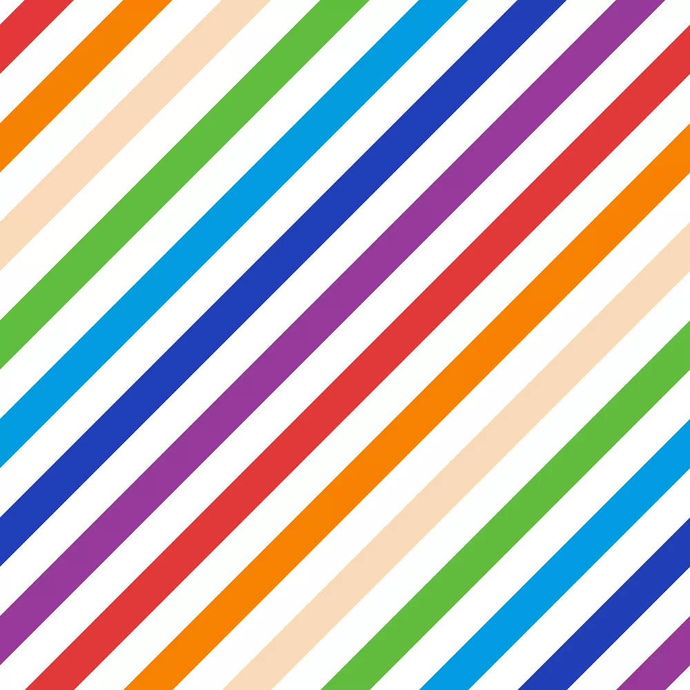 Diagonal Stripe Fabric – Multi