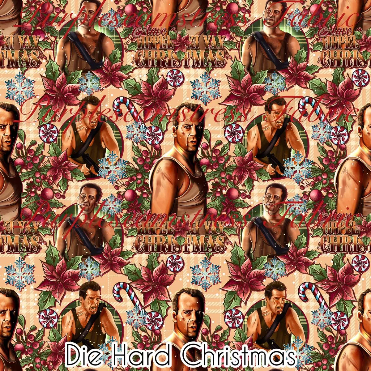 Die Hard ChristmasFabric