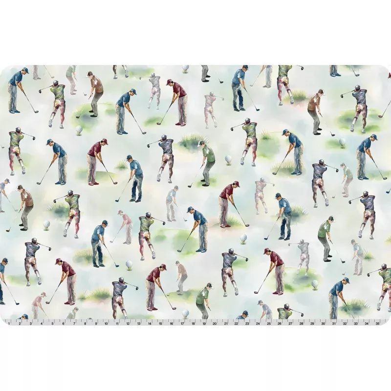 Digital Cuddle – Up to Par – Raindrop – Yardage
