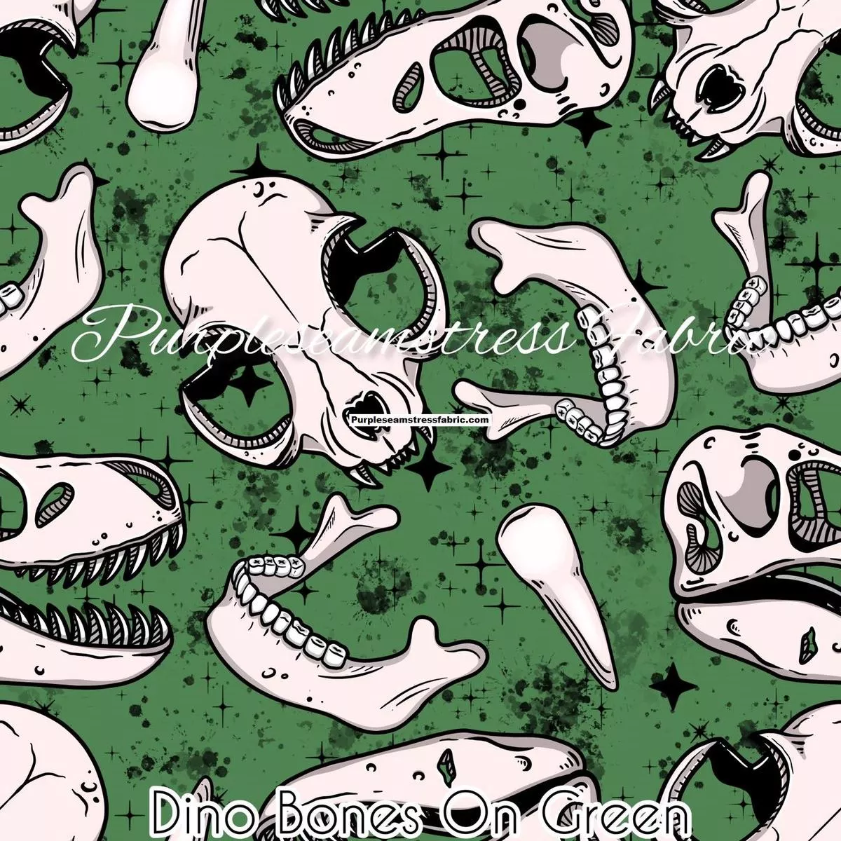 Dino Bones on GreenFabric