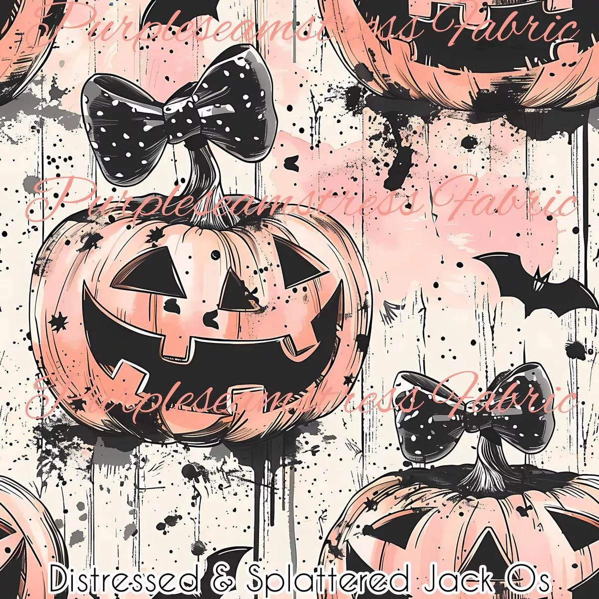 Distressed & Splattered Jack O…